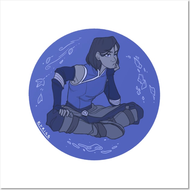 Korra - The Legend of Korra V2 Wall Art by Kyri45